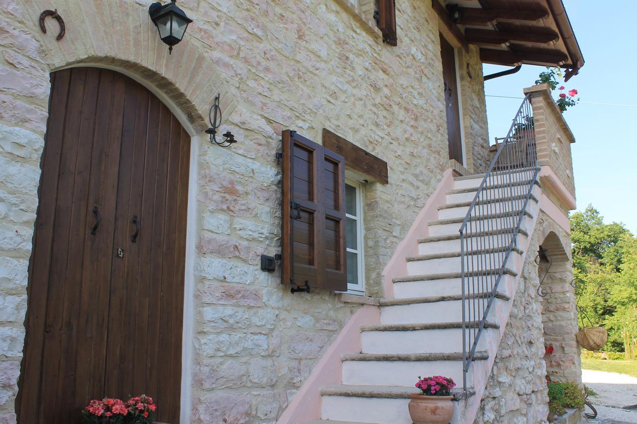 B&B Il Poggetto Serra SantʼAbbondio Dış mekan fotoğraf